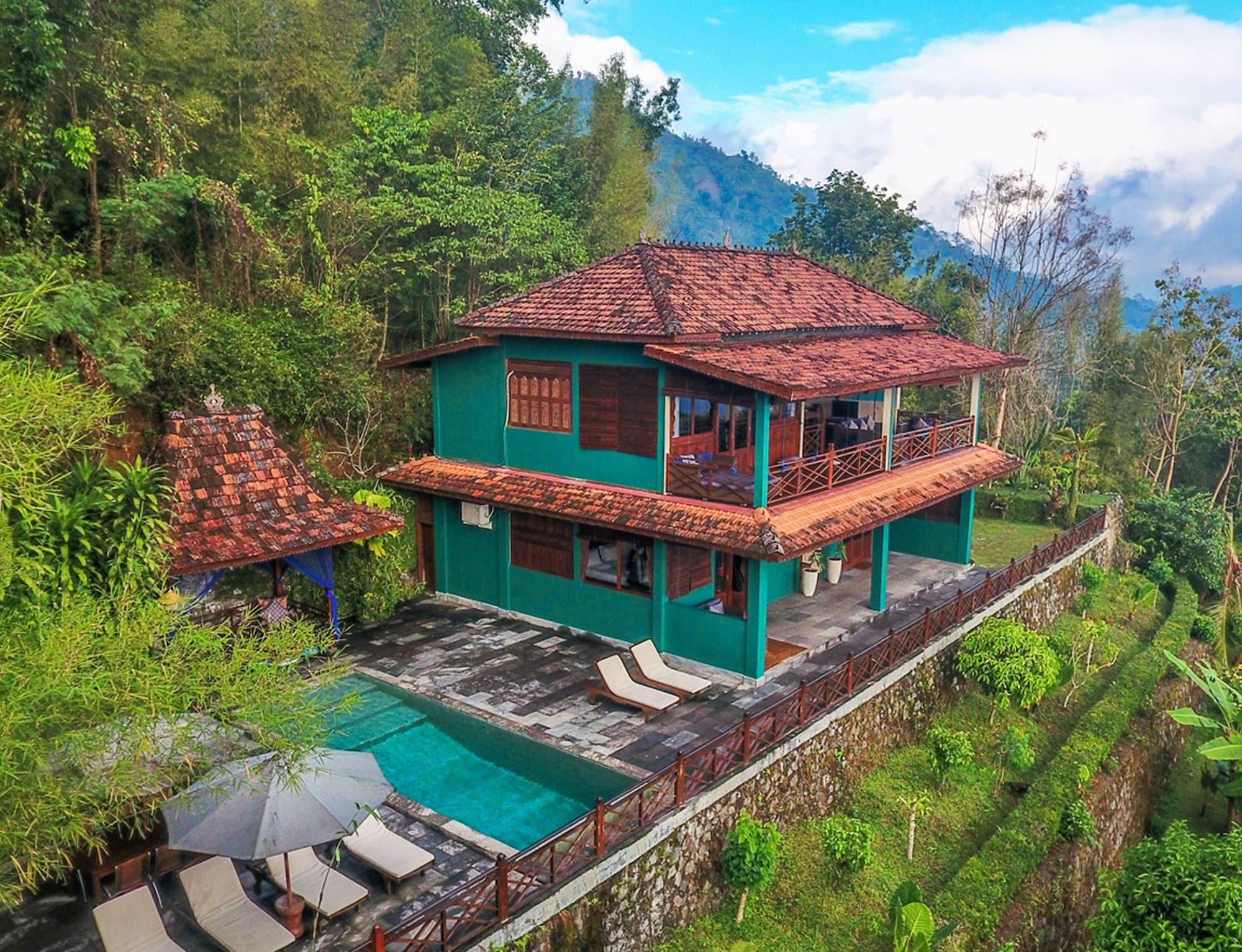 Villa Borobudur Resort Маґеланґ Екстер'єр фото
